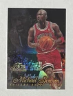Michael Jordan 1996-97 Fleer Flair Showcase Stopper ROW 1 SECTION 1 SEAT 23