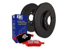 For 2006-2011 Acura CSX Brake Pad and Rotor Kit Rear EBC 46454CWBV 2007 2008