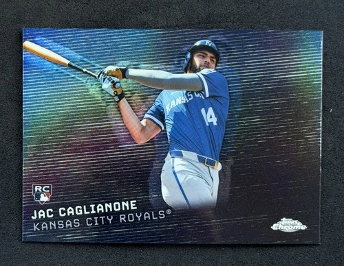 2026 Topps Chrome Jac Caglianone RC Static Noise SSP Kansas City Royals - Picture 1 of 2