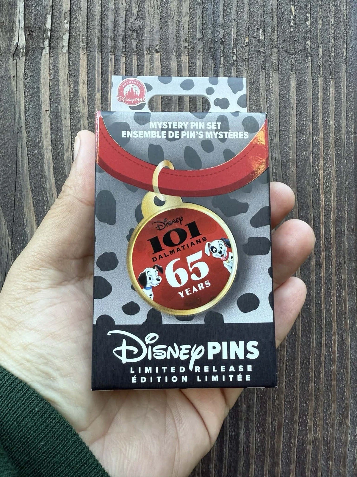 Disney Parks 2026 101 Dalmatians 65th Anniversary Mystery Pin Box New