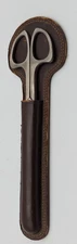 Vintage Solingen Scissor in Leather Case Made in Germany