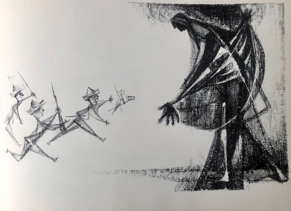 The Parade 1957 First Edition by Si Lewen 55 Drawings Ltd Ed Rare Art Work Rare - Image 2 of 4