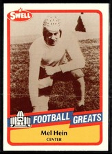 1989 Swell Greats Mel Hein #7 New York Giants