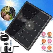 6000mAh Solar Power Panel For Trail Wildlife Camera Hunting Cam Power Charger