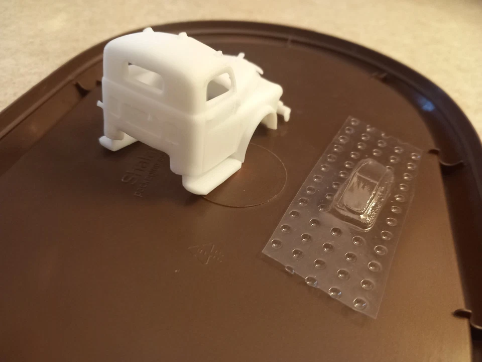1/50 o scale 3d printed 1948 Dodge B series cab code3 for custom truck handmade - Image 4 of 4