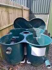Used but working  large pond filters and pipes Inc UV filter.