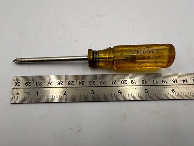 Vintage Craftsman USA 6'' Kreuzschlitzschraubendreher Made in USA