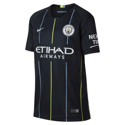 Junior Nike 2018/2019 Manchester City FC Stadium Away T-Shirt 919246 476