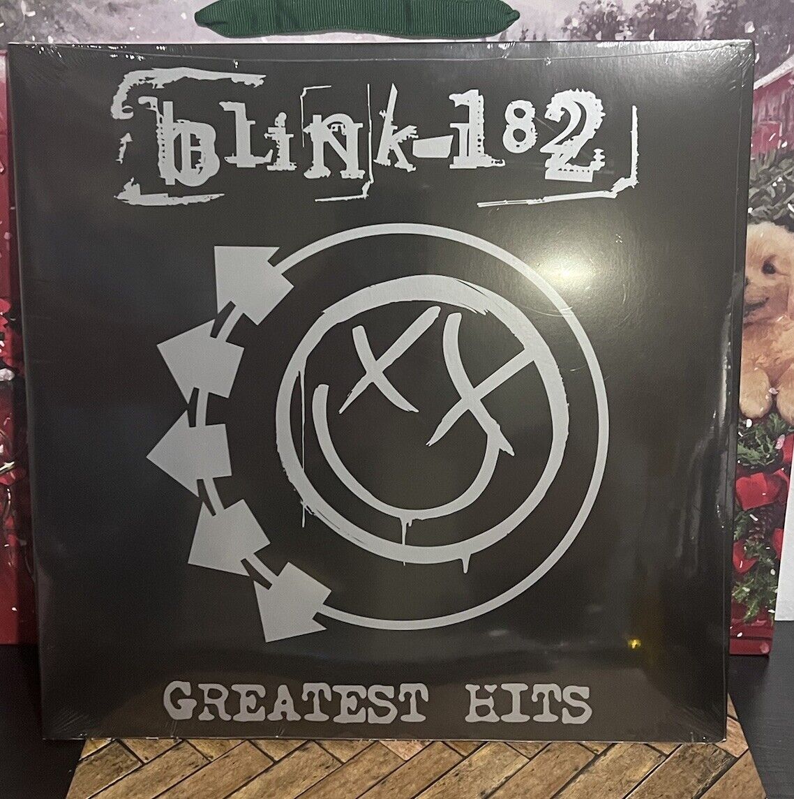 LP Blink 182 Greatest Hits 2x Album 2020 Geffen LP Green Aqua Color Vinyl NEW