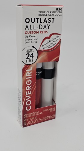 Covergirl Outlast All Day Lip Color 830 Your Classic Red - Picture 6 of 6