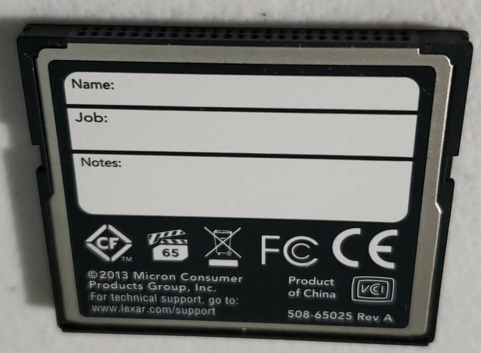 32GB Lexar Professional 1066x CompactFlash Memory Card - Image 2 of 2