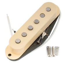 Artec SSA12-IV Cream Vintage Staggered Alnico 5 Single Coil Guitar Neck Pickup