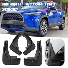 4Pcs Splash Guards Mud Flaps Mudguards Fender For Toyota Corolla Cross 2020-2024