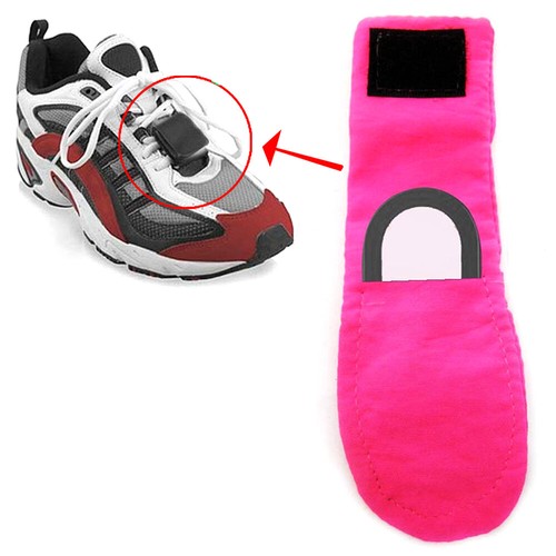 Sensor Pouch Nike iPod Run Sneaker Shoe Laces Holder Cases Sport Pink New - Picture 1 of 1