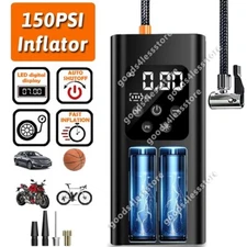 Portable Tire Inflator Car Cordless AUTO Air Compressor Pump w/ Battery 150 PSI