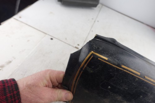 HONDA CB550 SUPER SPORT CB550F LEFT SIDE BODY COVER - Picture 4 of 23