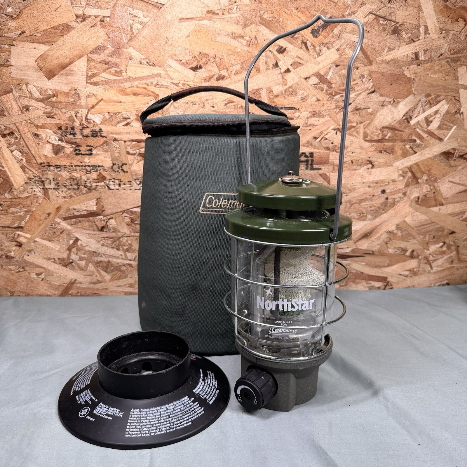 Coleman NorthStar 2500 Propane Lantern with soft case
