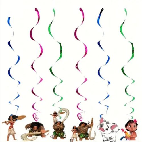 VAIANA GEBURTSTAG DEKO SET⭐️Disney Moana Party Zubehör Ballon Set Cupcake Topper - Bild 13 von 14