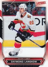 2007-08 UD Victory Black #146 Daymond Langkow