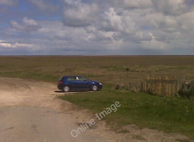 Foto 6x4 Hufeisenspitze Eskham Hufeisenpunkt Parkplatz auf einem windigen da c2010