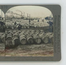 Sugar Levee Mississippi River New Orleans LA Keystone Stereoview