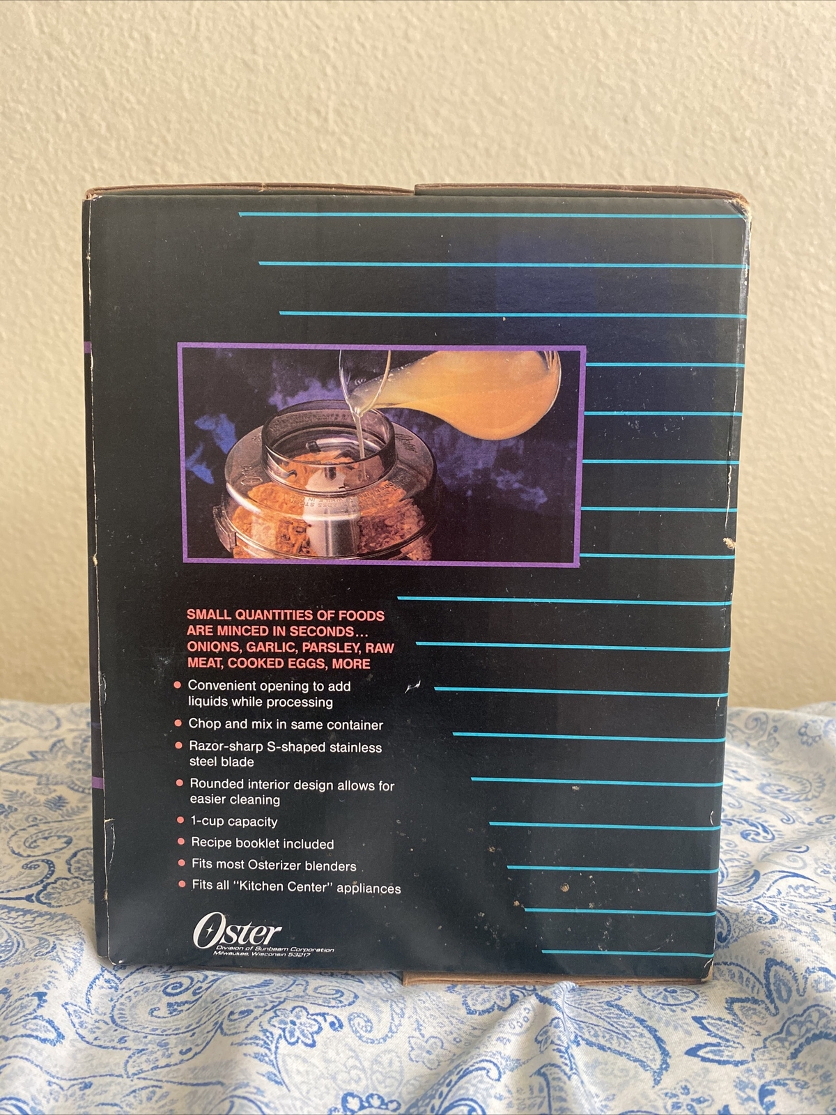 Oster Food Processor Accessory For Kitchen Center & Osterizer Blender