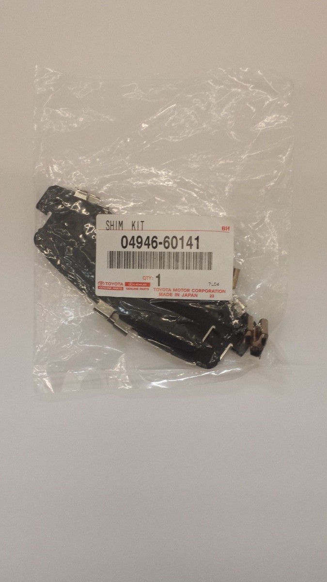 TOYOTA OEM FACTORY REAR BRAKE PAD SHIM KIT 2010-2024 4RUNNER