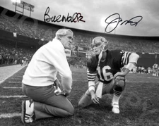 Joe Montana / Bill Walsh Autographed 8x10 Photo Reprint 49ers Signed Auto
