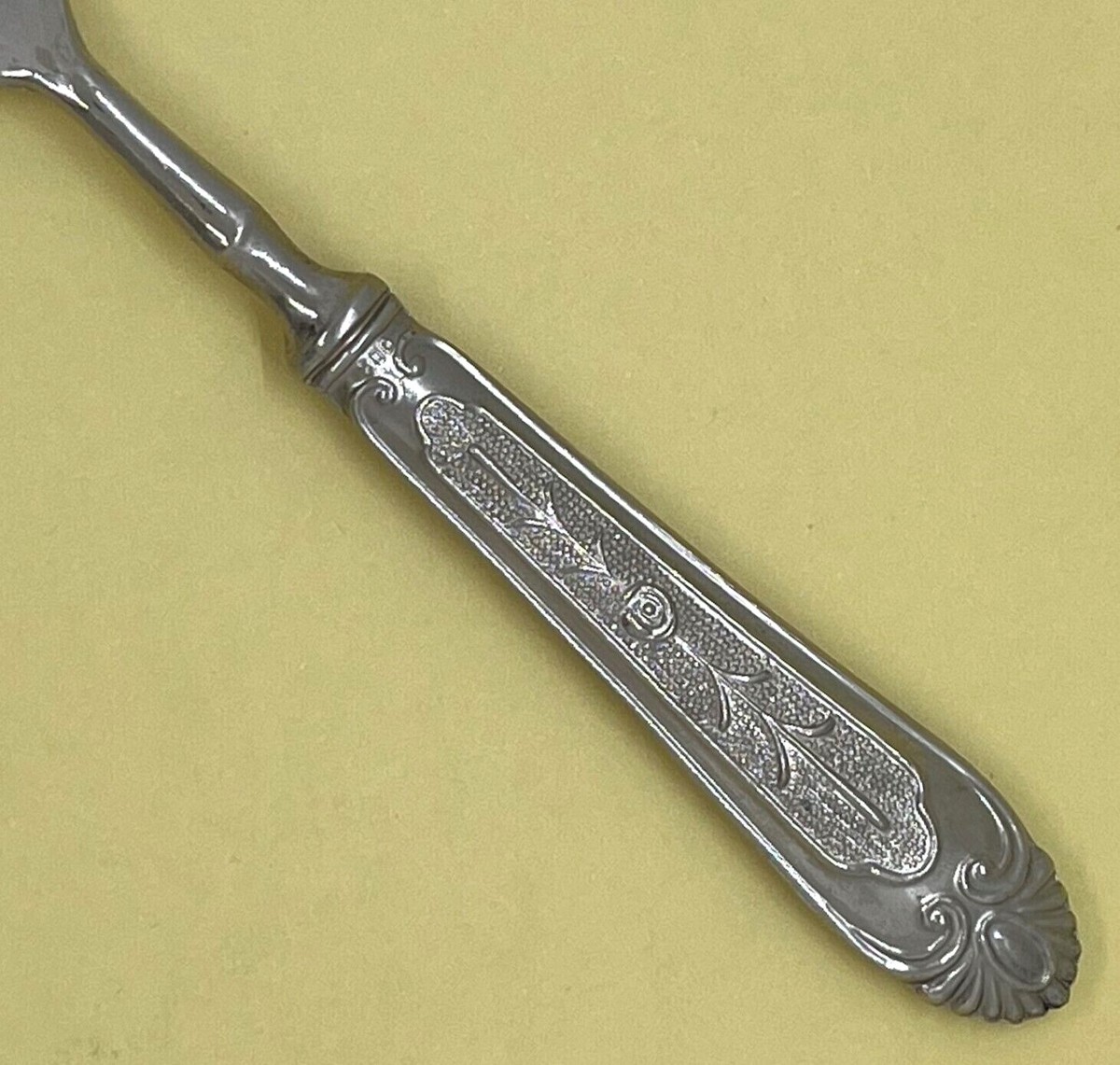 A. BETTINI ITALY DEP JOLLY PATTERN SILVERWARE FLATWARE 800 SILVER 