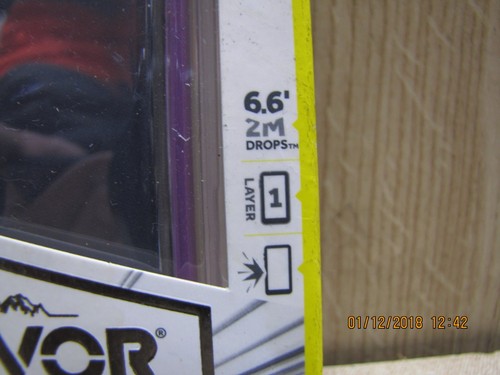 iPhone 6 6S purple and clear Griffin survivor core case 4.7" tough bumper edges - Picture 3 of 11