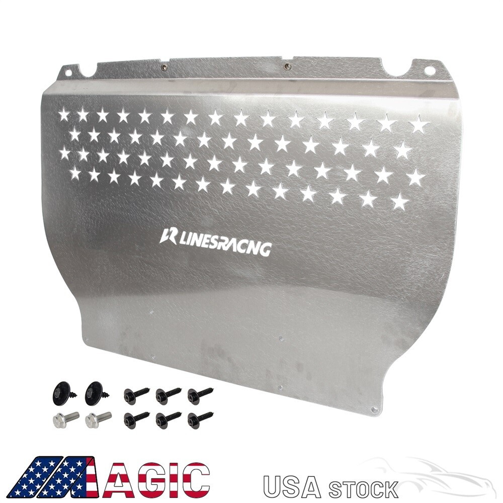 LR Oil Cooler Skid Plate Underhood Shield For BMW X3M X4M F97 F98