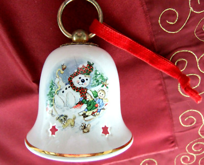 ARKO Porzellan Weihnachtsglocke 1991