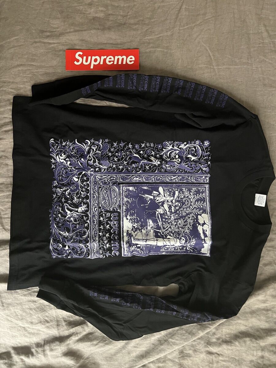 Supreme Saint Sebastian Long Sleeve Tee SS24 Black Brand New Supreme Saint Sebastian Long Sleeve Tee SS24 Black Brand New