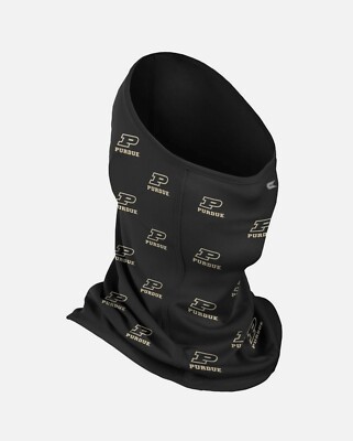 Purdue Boilermakers Adult Multi-Functional SPF 50 Repeat Logo Neck Gaiter