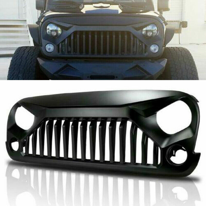 Gladiator Vader Front Grille for 2007-2018 JK Jeep Wrangler Rubicon Sahara Sport