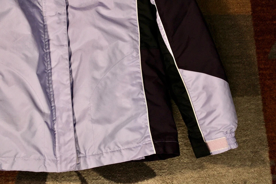 Jaqueta Cherokee roxa camada dupla para meninas tamanho 14/16 XL - Imagem 4 de 4