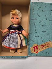Vintage New In Box Dovina Rutterdam Holland Volendam Doll 7 Inch #V.21