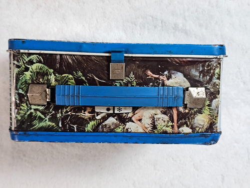 1977 KING KONG Metal Lunchbox With Thermos Great Colors World Trade Center - Picture 3 of 20