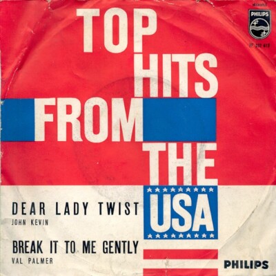 JOHN KEVIN / VAL PALMER - Dear Lady Twist ITALY 7'' Soul - Doo Woop RAR