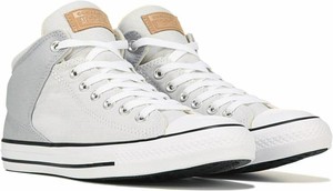 men's street tonal canvas high top sneaker
