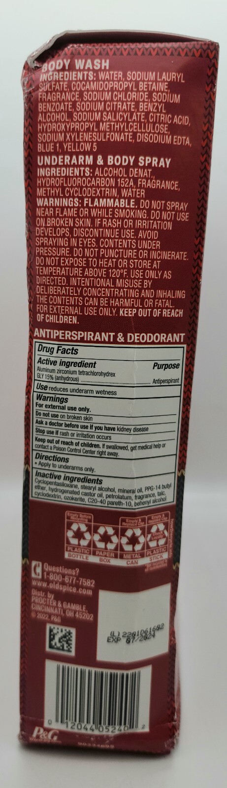 Old Spice Swagger Body Wash Body Spray Travel Stick Smellbrate Gift Set