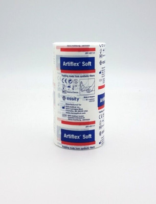10x BSN ARTIFLEX SOFT Wattebinde 10 cm x 3 m (10 x 1 Stück) Polsterbinde Verband