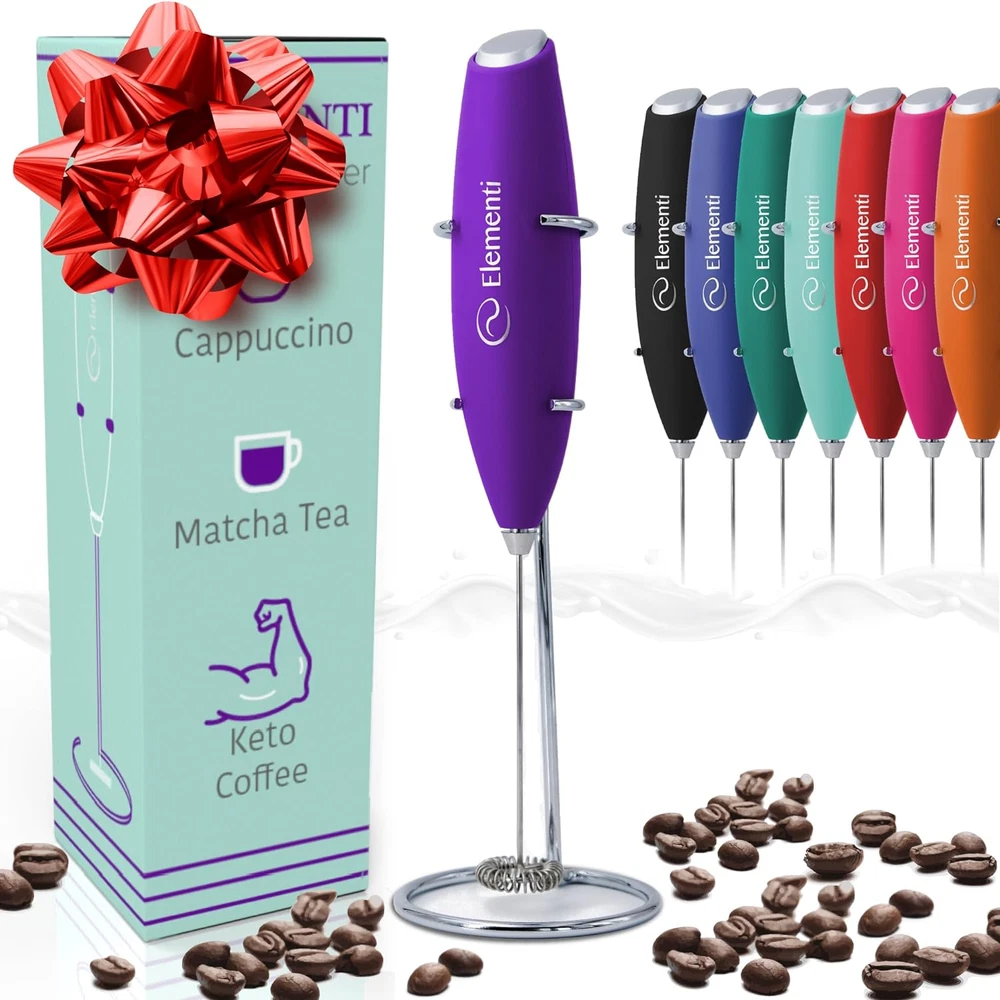 Milk Frother Wand, Variety of Colors
