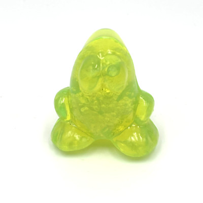 Vintage EGGY Neon Yellow Clear Gogos Crazy Bones Classic Original 1996