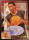 ALLEN IVERSON ROOKIE 1997 STRONGBOX AUTOGRAPHED COLLECTION CARD #5