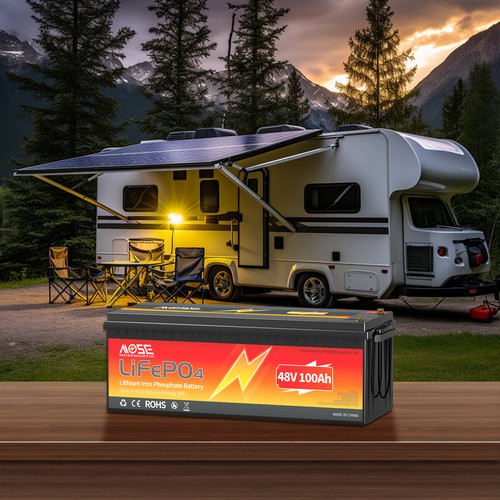 12V 24V 48V 100AH 200AH 300AH LiFePO4 Lithium Battery Deep Cycle for Solar RV - Picture 12 of 33