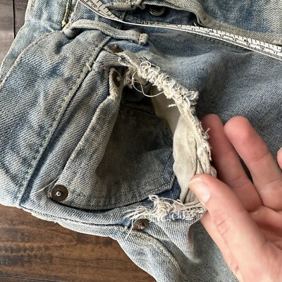 Levis 501 XX Big E True Vintage 50s Redline Hidden Rivets Levis 501 XX Big E True Vintage 50s Redline Hidden Rivets