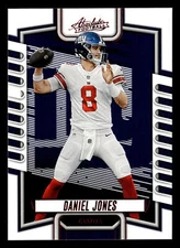 Daniel Jones 2023 Panini Absolute #27 New York Giants RED SP