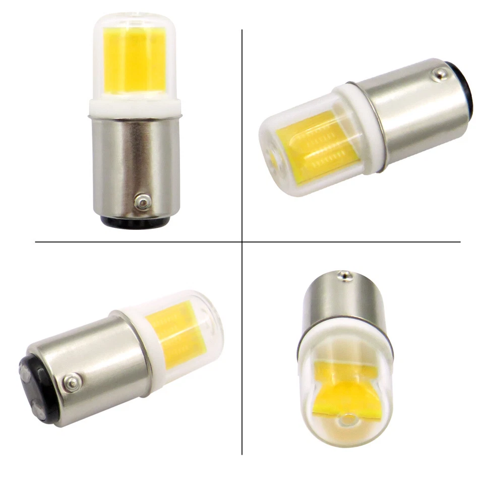 6pcs BA15D LED Light Bulb 1511 COB Lights Lamp 110V Fit Sewing Machine/Kenmore - Image 2 of 4
