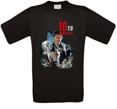 10 to midnight ein Mann wie Dynamit Bronson Kult Movie T-Shirt alle Größen NEU